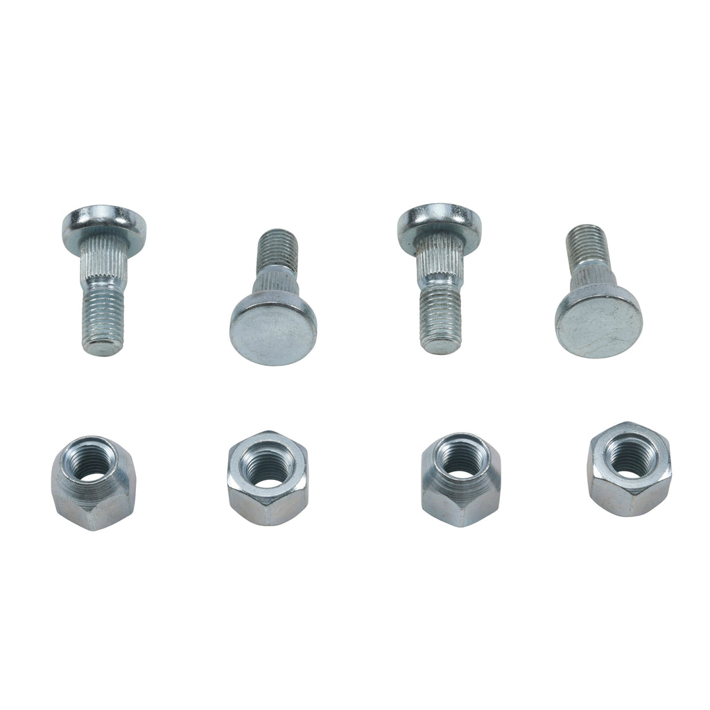 All Balls Wheel Stud Kit 28-51114 with metal studs and fittings for motorcycle wheel assembly.