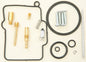 All Balls bike carburetor rebuild kit for intake and fuel system, model 226-1189, with gaskets and components visible.