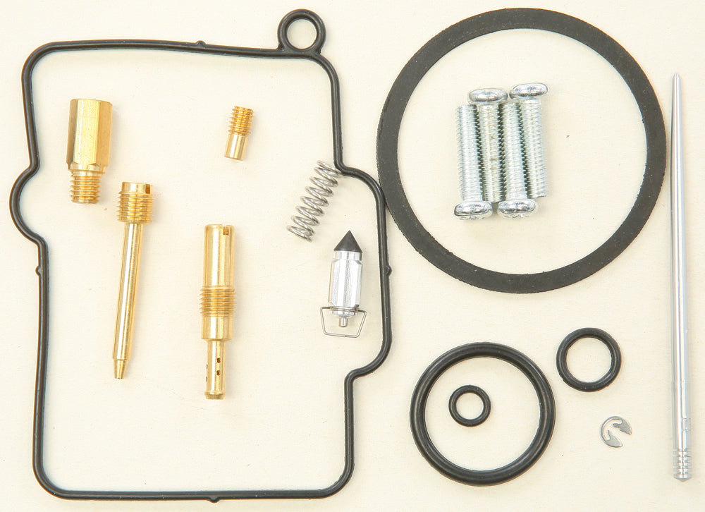 All Balls Bike Carburetor Rebuild Kit for intake and fuel system, includes gaskets and parts for model 226-1189.
