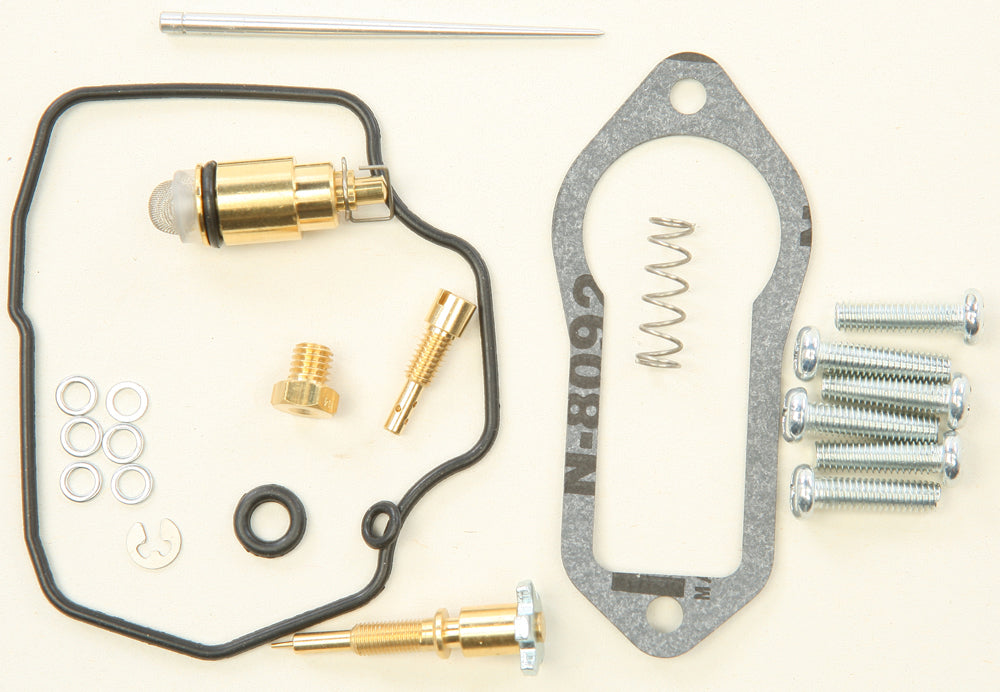 All Balls bike carburetor rebuild kit 226-1314 for intake and fuel system, includes gaskets and components for repair.