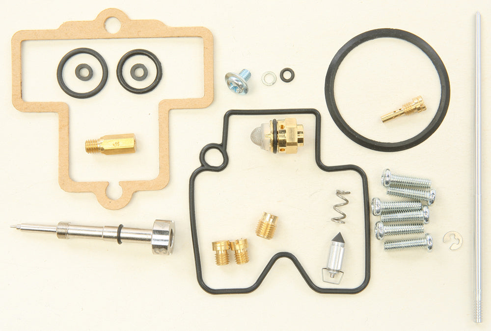 All Balls bike carburetor rebuild kit for intake, fuel system, with gaskets and parts for 226-1443 model.