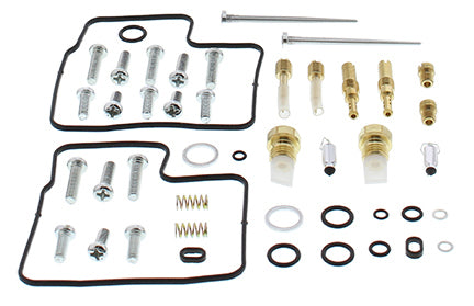 All Balls Bike Carburetor Rebuild Kit 226-1673 for intake, carburetor, and fuel system with various replacement parts.