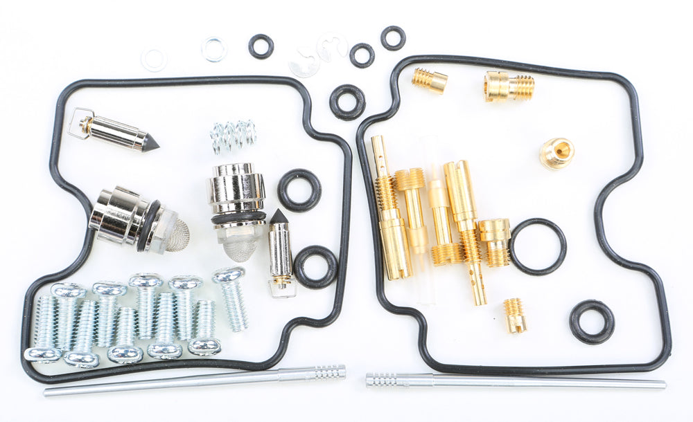 All Balls carburetor repair kit for fuel system, includes gaskets and seals, designed for intake and carburetor maintenance.