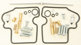 All Balls carburetor repair kit with various gaskets and parts for intake, carburetor, and fuel system maintenance.