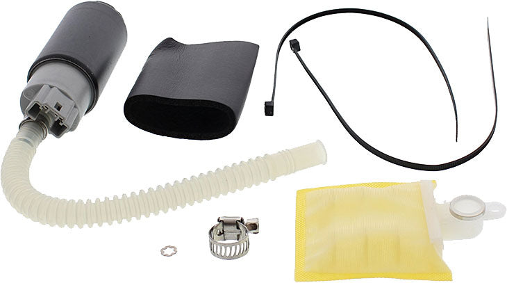 All Balls Fuel Pump Kit 24-72019 for intake, carb, and fuel system, featuring various components on a clean surface.