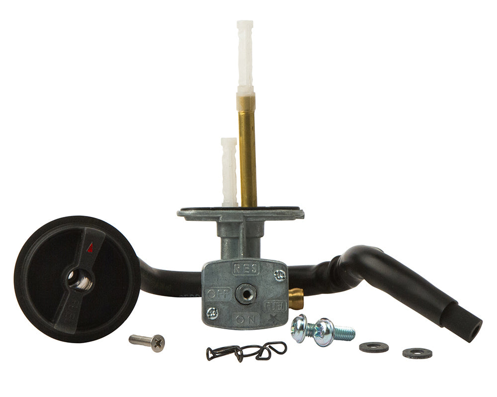 All Balls Fuel Valve FS101-0039 for intake and carburetor fuel systems, featuring a durable metal construction and secure connection.