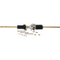 All Balls steering rack assembly for Arctic Cat 251-4040, showing the durable steering component with mounting points and linkage.