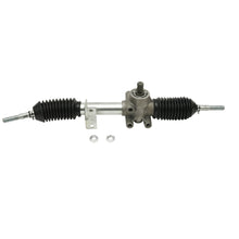 Charger l'image dans la galerie, All Balls steering rack assembly Can 251-4021, vehicle steering component with metal and rubber parts, on a plain background.