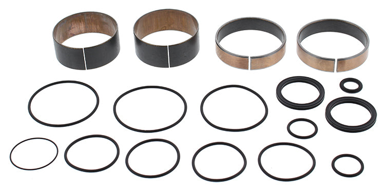 All Balls suspension fork bushing kit 23-86128 with replacement bushings for motorcycle front suspension system