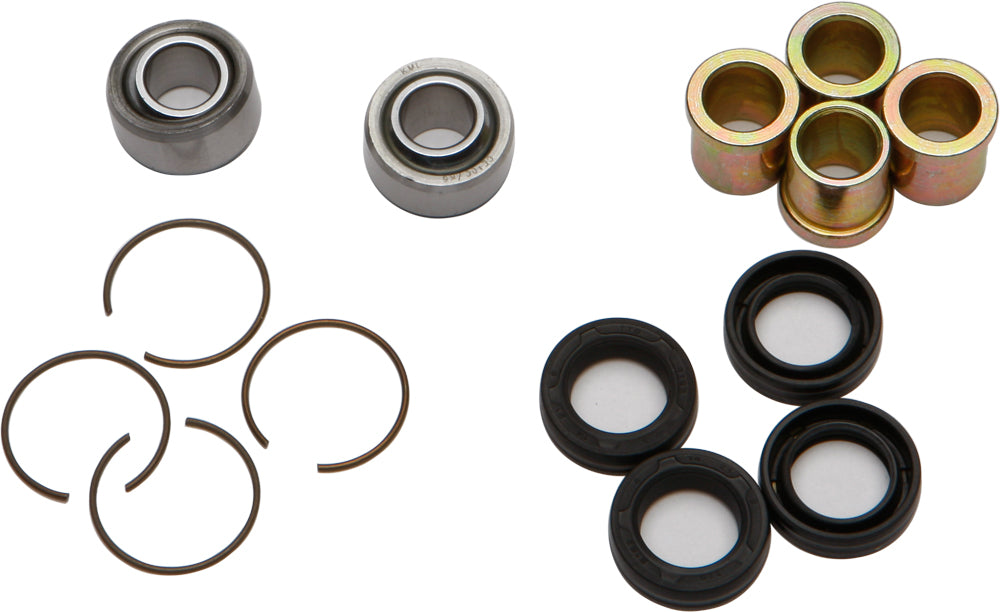 All Balls Lower A-Arm Bearing Kit 243-1020 for suspension with bearings and hardware shown in the image