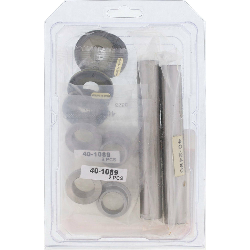All Balls rear independent knuckle side suspension kit for Yamaha, showing assembled components and hardware.