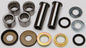 All Balls swingarm bearing kit 22-81089 for motorcycle suspension, showing bearings and hardware in the package.