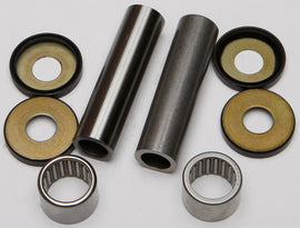 All Balls swingarm bearing kit 22-81177 for motorcycle suspension, showing bearings and components in the image.