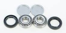 Load image into Gallery viewer, All Balls Swingarm Bearing Kit 22-81214 for motorcycle suspension, featuring new bearings and hardware for smooth ride.