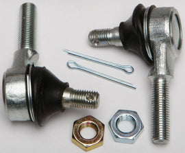 All Balls suspension tie rod end kit 251-1016 showing metal ball joints and rubber boots for vehicle steering linkage.