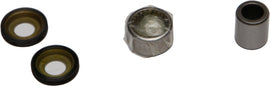 All Balls suspension upper shock bearing and seal kit 22-91002, showing black rubber seals and metal components for shock absorber replacement.
