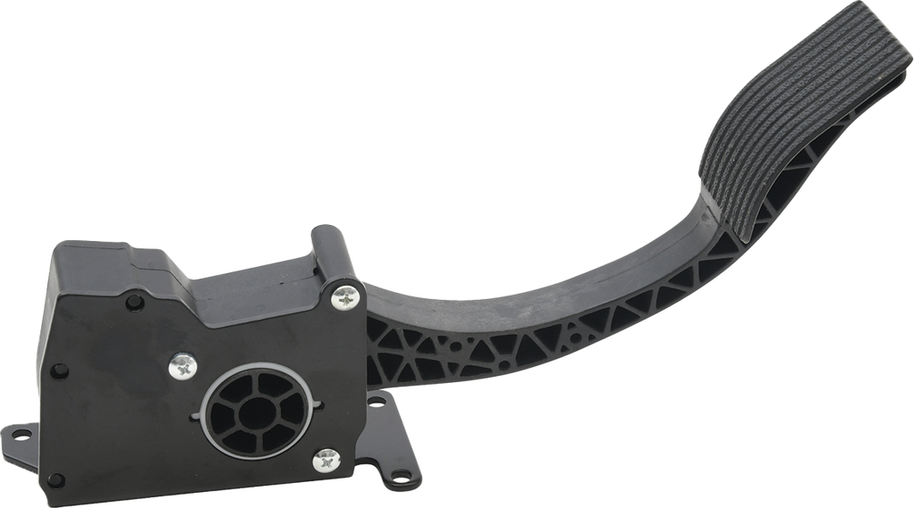 All Balls Ride By Wire Throttle Assembly for Pol bike, featuring electronic throttle control and durable black plastic components.