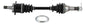 All Balls 6-ball heavy-duty front axle for motorcycles, featuring durable construction and precise fit.