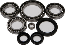 Load image into Gallery viewer, All Balls front differential bearing and seal kit with parts for vehicle repair, featuring bearings and seals in the image.