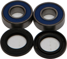 Load image into Gallery viewer, All Balls front wheel bearing and seal kit 22-51188 with bearings and seals for motorcycle wheel maintenance
