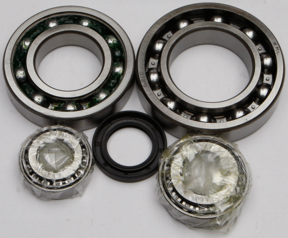 All Balls rear differential bearing and seal kit with bearings and seals, designed for reliable drivetrain performance.