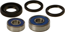 Load image into Gallery viewer, All Balls rear wheel bearing and seal kit 22-51179 showing bearings and seals for motorcycle or bike wheel maintenance.