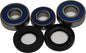 All Balls rear wheel bearing and seal kit, model 22-51232, with bearing components and seals for motorcycle or bicycle wheel maintenance.