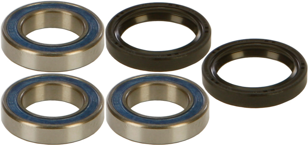 All Balls rear wheel bearing and seal kit 22-51250 showing bearings and seals for motorcycle wheel maintenance