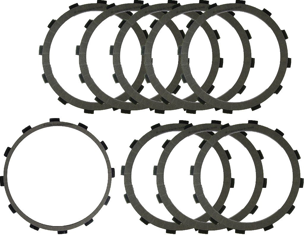 ALTO Kevlar clutch pack for Big Twin motorcycles, 98 and newer, featuring friction materials for reliable clutch performance.