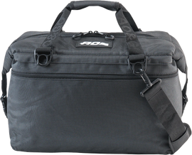 AO Coolers 36-pack ballistic black and charcoal accessories set, featuring durable components for outdoor cooling and storage.