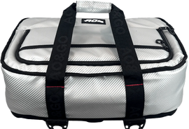 AO Coolers 38 Pack Carbon Stow N Go HD accessories, featuring durable black storage and transport options.
