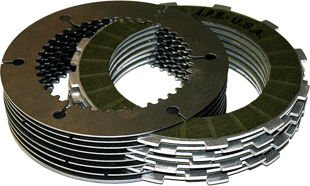 APM replacement clutch pack for models 827-07003 and 827-07012, automotive clutch components for vehicle repair.