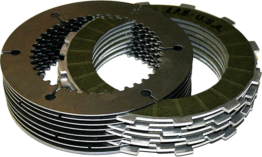 APM replacement clutch pack for models 827-07007, 07006, 07008, 07009, and 827-07014, automotive clutch repair part