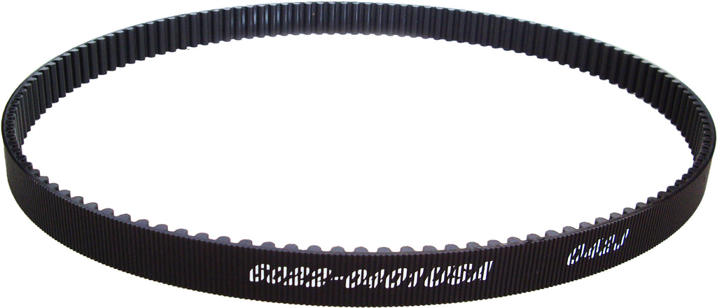 APM Carbon Rear Drive Belt 1.5-inch, 130 teeth for bicycles, featuring durable black carbon material and precise gear fit.