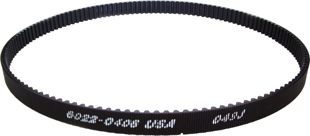 APM Carbon Drive Belt 1.5-inch rear drive belt with 139 teeth for bicycle or motorcycle, featuring a sleek black design.