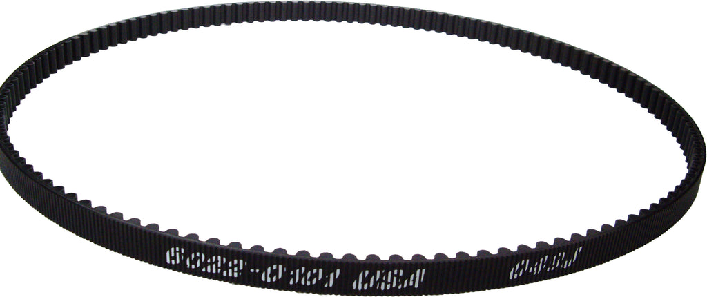 APM carbon rear drive belt, 24mm wide, 132 teeth, for bike drivetrain, showing the black drive belt with gear teeth.