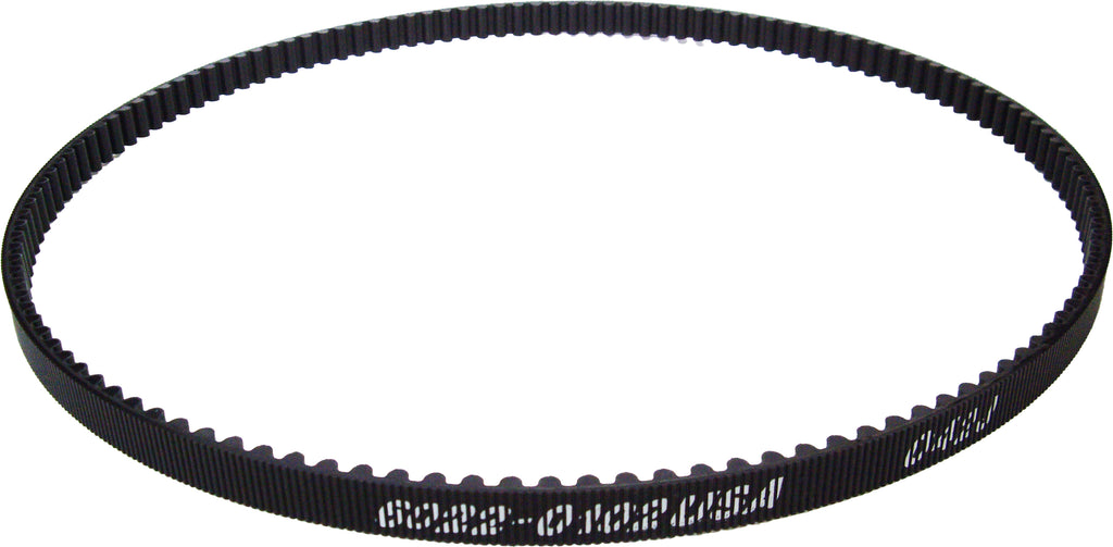 APM Carbon Drive Belt 24mm wide with 133 teeth, showing the black belt with detailed teeth and branding in a close-up shot.