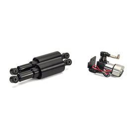 Arnott Air Shocks SmoothRide Series black suspension for Harley FLH/Flt 90-07, model 850-02017, showing the shock absorber.
