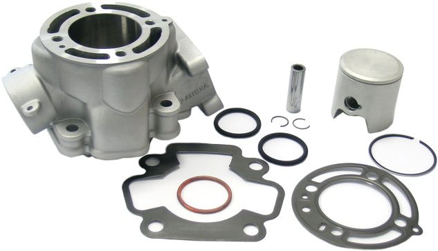 Athena 50mm Bb Cylinder Kit for Kawasaki engines, 12.8:1 compression ratio, engine component with metal finish and branding