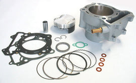 Athena engine cylinder kit for Yamaha BB 98mm, featuring metal cylinder and piston components, on a clean engine background.