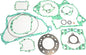 Athena Complete Gasket Kit Hon 68-0255 with various gaskets and seals for engine repair, displayed on a flat surface.