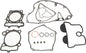 Athena Complete Gasket Kit for Kawasaki and Suzuki engines, featuring gaskets and seals for engine repair.