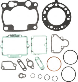 Athena Top End Gasket Kit for Kawasaki 69-0457, includes gaskets and seals for engine top end repair, laid out on a white background.