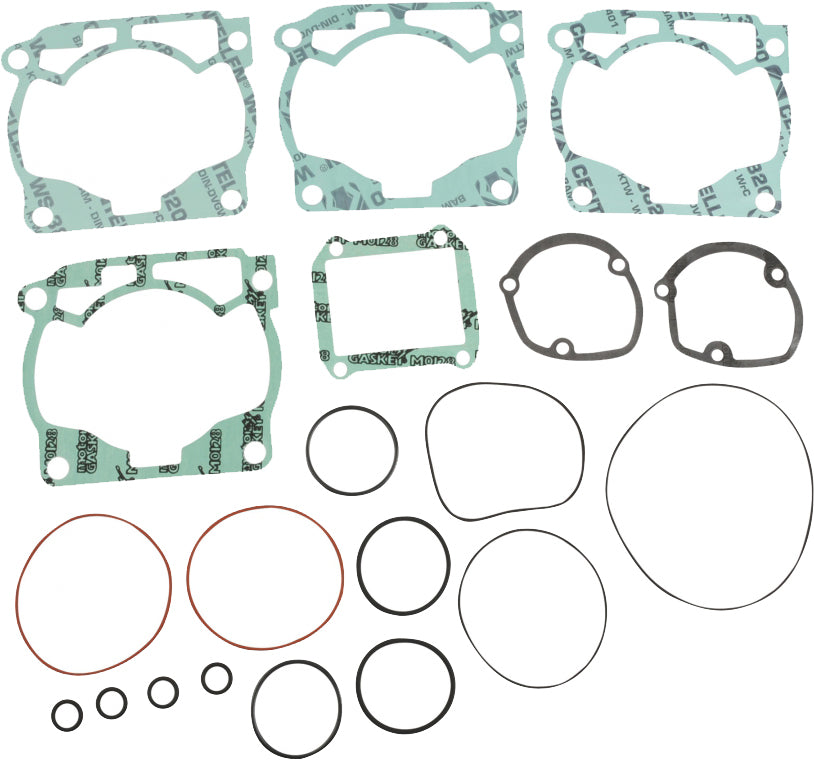 Athena Top End Gasket Kit for KTM motorcycle, includes gaskets and seals for engine top end replacement.