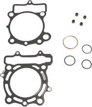 Load image into Gallery viewer, Athena Top End Gasket Kit without Valve Cover Gasket for Kawasaki engines, showing gasket components on a white background.
