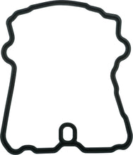 Load image into Gallery viewer, Athena valve cover gasket for Husqvarna and KTM motorcycles, shown in a close-up view of the gasket's rubber seal and metal edges.