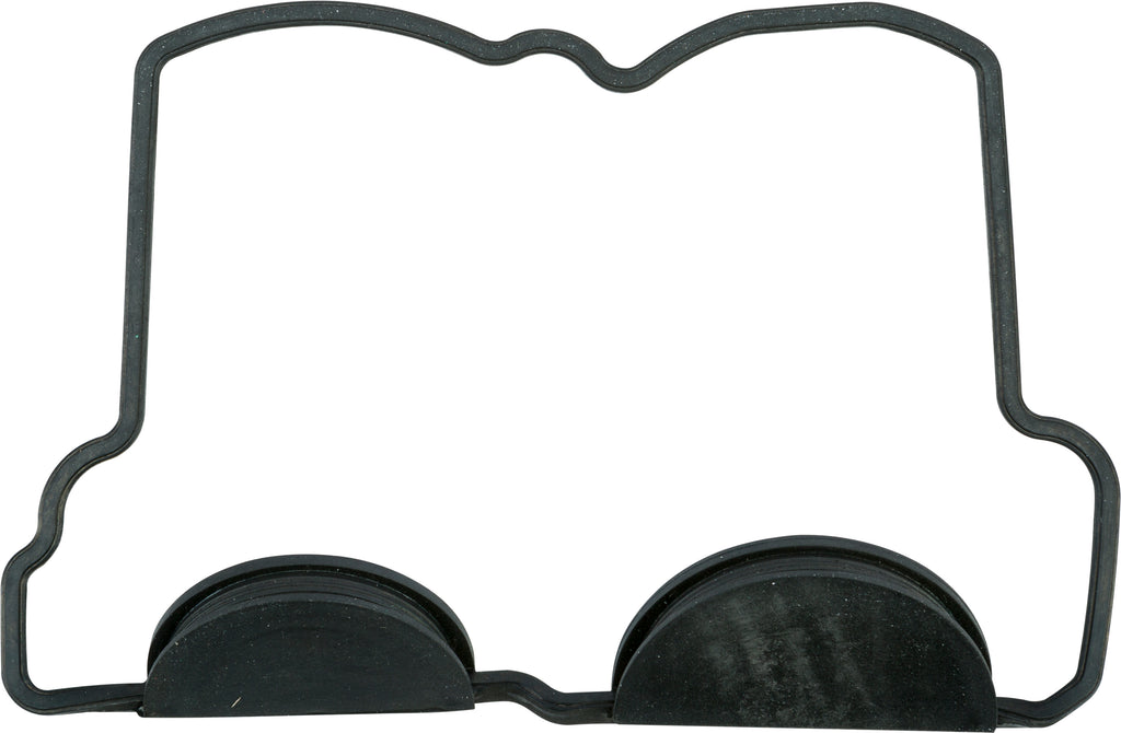 Athena valve cover gasket for Kawasaki engines, showing a black rubber seal with metal reinforcement on a white background.