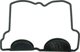Athena valve cover gasket for Kawasaki engines, showing a black rubber seal with metal reinforcement on a white background.