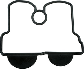 Athena Valve Cover Gasket for Kawasaki engines, showing the rubber seal with detailed edges and branding on the gasket surface.