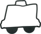 Athena Valve Cover Gasket for Yamaha engines, showing the rubber seal with detailed edges and branding on the gasket surface.